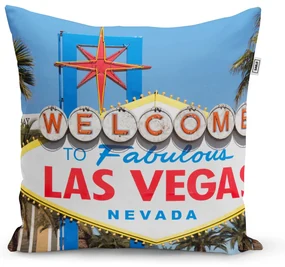 Sablio Vankúš Welcome to Las Vegas - 40x40 cm
