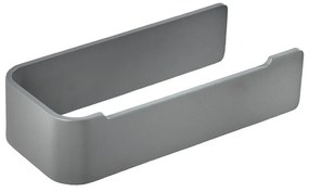 Sivý nástenný kovový držiak na toaletný papier Ume – Zone