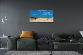 Obraz canvas Beach neba string 125x50 cm