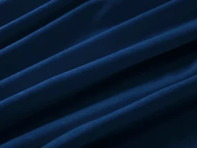 Biante Zamatový oválny obrus Velvet Prémium SVP-036 Námornícka modrá 100x140 cm