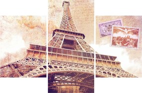 Obraz - Pohľad z Paríža (90x60 cm)