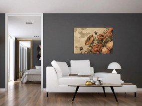Obraz - Včelia lúka II. (90x60 cm)