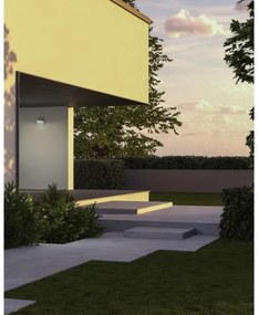 Redo 90587 - LED vonkajšie svietidlo so senzorom FLIP LED/20W/230V 3000K IP54 antracit