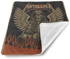 Sablio Deka pre bábätko METALLICA Padlý anděl - 80x100 cm
