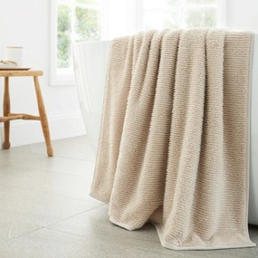 Béžová bavlnená osuška 70x127 cm Soft Zero Twist Spa Towel – Bianca