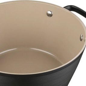 Florina Hliníkový hrniec Carina Black 2,2 l, 20 cm, pr. 20 cm