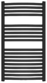 Invena Invena, kúpeľňový rebríkový radiátor 540x1000 mm 446W, čierna matná, UG-03-100-A