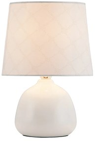 RABALUX Stolná lampa ELLIE, biela