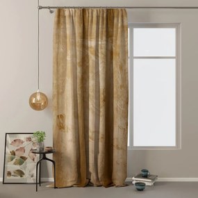 Záves AmeliaHome Velvet 140x270 cm horčicový