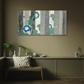 Sklenený obraz Bambusové kvety