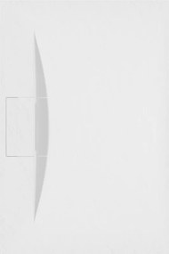 Mexen Egon, SMC obdĺžniková sprchová vanička 120 x 80 cm, biela, 4R108012