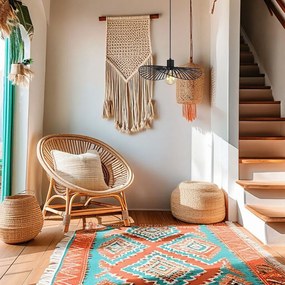 Toolight Toolight, závesné svietidlo 41cm, 1xE27, APP1840-1CP, čierna, OSW-07061