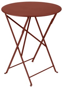 Fermob Skladací stolík BISTRO P.60 cm - Red ochre