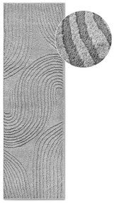 Sivý behúň 80x240 cm Pigment Light Grey – Elle Decoration