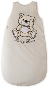 Spací vak Medvedík Teddy Baby Nellys - smotanový / ecru veľ. 1