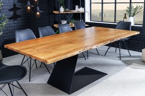 Jedálenský stôl MAMMUT BALANCE 200 cm akáciové drevo 35 mm
