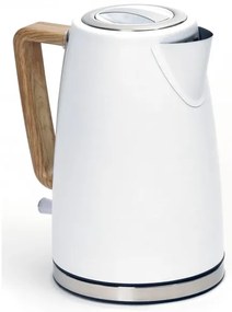 Rýchlovarná kanvica 1,7 l 2400W/230V nerez/biela