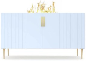 Elektrický krb Prins 500  Baby Blue