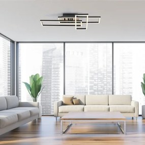 JUST LIGHT. 14051-79 - LED stropné svietidlo AKUSTIKA LED/20,5W/230V dub/čierna