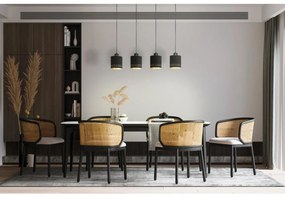 Eglo 99275 - Luster na lanku ESTEPERRA 4xE27/28W/230V