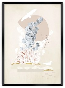 Plagát Beige Abstarct I