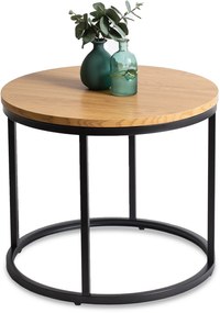 PROXIMA.store - Dizajnový konferenčný stolík CONNY FARBA: biely mramor, FARBA NÔH: čierna