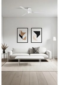 FARO 33828-1TW-LED Stmiev. ventilátor PUNT TUB M LED/18W/230V 3000/4200/6500K +DO