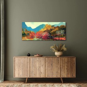 Obraz - Farby jesene (120x50 cm)