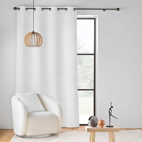 Biely zamatový záves 140x260 cm Swing – douceur d'intérieur