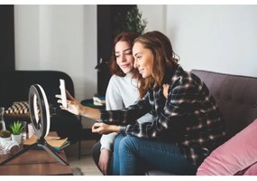 Ledvance -LED Stmievateľná lampa so stojanom a držiakom na vlogovanie LED/5,5W/USB