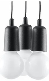 Luster na lanku DIEGO 3xE27/60W/230V