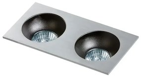 Podľadové svietidlo Hugo 2 Downlight hliníkové
