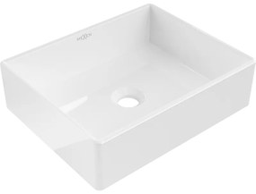 Mexen Goya, umývadlo na dosku 40 x 32 cm, biela, 22184000