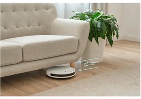 Sencor - Inteligentný robotický vysávač s mopom 2v1 28W/2600 mAh Wi-Fi biela + DO