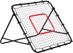 Futbalový rebounder (trenažér) 100x100 cm MOVEPRO – sieť na nácvik prihrávok