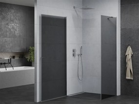 Mexen PRETORIA sprchovací kút 90x100cm, 6mm sklo, chrómový profil-šedé sklo, 852-090-100-01-40