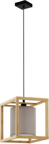 XXXLutz ZÁVESNÉ SVIETIDLO, 30/30/150 cm Eglo - Online Only bytové doplnky - 003348167704