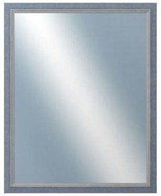 DANTIK - Zrkadlo v rámu, rozmer s rámom 80x100 cm z lišty AMALFI modrá (3116)