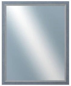 DANTIK - Zrkadlo v rámu, rozmer s rámom 80x100 cm z lišty AMALFI modrá (3116)