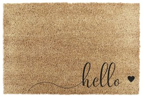 Rohožka z kokosového vlákna 40x60 cm Hello Scribble – Artsy Doormats
