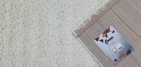 Mono Carpet Kusový koberec Efor Shaggy 2137 Cream - 60x115 cm