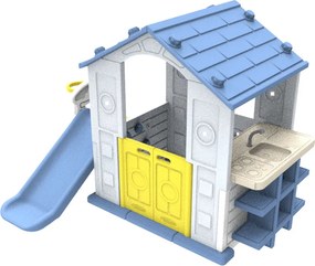 Ramiz Domček so šmýkačkou a umývadlom Modrá strecha