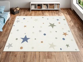 Koberec Esme Kids C5642A biely / krémový