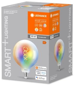 LED RGBW Stmievateľná žiarovka SMART+ E27/4,8W/230V 2700-6500K Wi-Fi - Ledvance