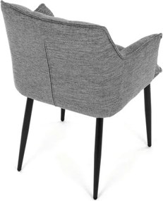 Jedálenská stolička sivá DCH-J2139 GREY2