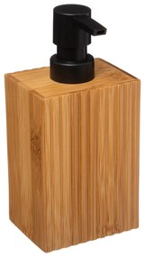 Dávkovač mydla Terre, bambus/s čiernymi prvkami, 280 ml