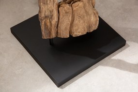 Stojacia lampa Big Bow 170-180cm ľanová čierna