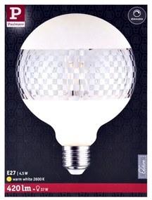 LED Stmievateľná žiarovka CLASSIC G125 E27/4,5W/230V 2600K - Paulmann 28742