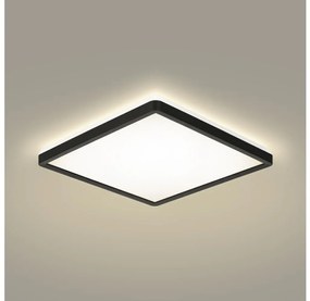 Brilagi - LED Kúpeľňové svietidlo ULTRA SLIM LED/18W/230V 30x30 cm čierna IP54