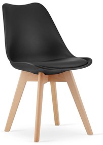 Dekorstudio Dizajnová stolička ENZO 007 čierna Počet stoličiek: 1ks